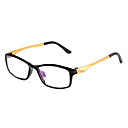 [lentilles] TR90 gratuits rectangle cerclees lunettes de prescription leger