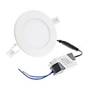 6w 30xsmd 2835 500-550lm 6000-7000K LED blanche plafonniers ronds fraiches  ca 85-265 