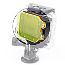 filtre en aluminium etanche jaune pour GoPro Hero 3