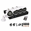 ZOSI 800TVL Night Vision 70m 4CH H.264 960H D1 HDMI 1TB HDD DVR Kits 4x IR Cut Outdoor CCTV Camera Security System