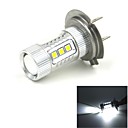 JMT-360 H7 - 80W 680lm 16LED lumiere blanche voiture Foglight - DC 10 ~ 24V