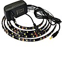 jiawen etanche 2.5m 10w 150x3528smd 3000-3200k blanc chaud led bande alimentation 2a ca 110-240 de lumiere souple