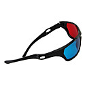 vol ombre lunettes 3D stereo lunettes lunettes 3D rouge-bleu pour ordinateur de television