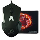 conception e-pierre GT700 conduit jeu 2000dpi souris USB  tapis de souris filaire lumiere