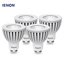 ienon 4pcs GU10 3w 240-270lm 6000k lumiere blanche froide a conduit blub au comptant  100-240V 