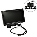 utilitaire couleur 7 TFT miroir de stationnement de vue arriere de voiture de lecran LCD de sauvegarde moniteur  camera de vision de nuit trousse