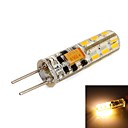 G4 2W 24x 3014 SMD 110lm 3000k blanc chaud ampoule LED de mae