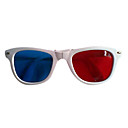 rivet pliage lunettes 3D rouge lunettes 3d bleu