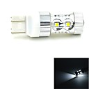 JMT-343 t20-7443 60w 650lm 12LED blanc froid voiture direction  backup  stop - DC 10 ~ 24V