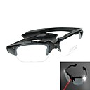 brillant 2LED  marche de nuit de lunettes laser rouge boite noire