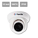 yanse ir camera dome 13 CMOS 24 LED 1000tvl securite de vision de CCTV etanche interieur  cameras exterieures 710cfw