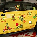 stickers muraux autocollants de mur grenouille decoration de voiture autocollants muraux maison de PVC autocollants