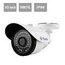 yanse 13 CMOS camera IR 36 LEDs 6mm securite de vision de CCTV etanche 1000tvl cameras exterieures 712cfw