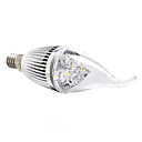 dimmable e14 4w 360lm 5500-6000K lumiere blanche naturelle conduit ampoule de bougie  220v