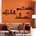 stickers muraux stickers muraux personnalite etageres murales modernes chicane en PVC autocollants