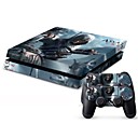 couverture autocollant protecteur autocollant de la console PS4 peau de controleur de la peau