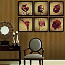 art de toile encadree retro fleur impression sur toile encadree ensemble de 6