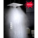 douche chromee robinet fixe 20 pouces douche atomisation et tete de douche pluie et laiton main