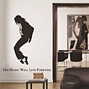 PVC de mode pour toujours michael jackson stickers muraux