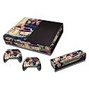 une console xbox autocollant couverture dautocollant de protection de la peau de controleur de la peau