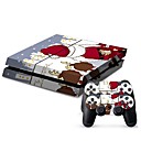 couverture autocollant protecteur autocollant de la console PS4 peau de controleur de la peau