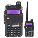 Baofeng UV-5RT 128 canaux de memoire avec la gamme de frequences VHF  UHF 136-174  400-520mhz talkie-walkie