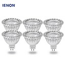 ienon 6pcs GU5.3 5W 400-450lm 3000k lumiere LED blanc chaud blub au comptant  AC12V 