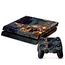 couverture autocollant protecteur autocollant de la console PS4 peau de controleur de la peau