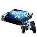 couverture autocollant protecteur autocollant de la console PS4 peau de controleur de la peau