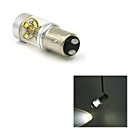 jmt412 1157-BAY15d 30w 400lm 6 x cree XBD frais lumiere blanche voiture direction  de frein avec la reflexion pilier lumiere DC12-24V