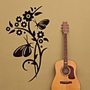 stickers muraux stickers muraux affiche de fleurs de decoration murale en PVC autocollants