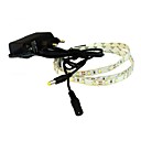 jiawen 1m 4w 60x3528smd 3000-3200k blanc chaud led bande alimentation 1a ca 110-240 de lumiere souple