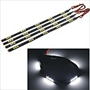 carking 5050-15smd-30cm impermeable leau le decorative bande noire 4pcs