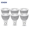 ienon 6pcs GU10 3w 240-270lm 6000k lumiere blanche froide a conduit blub au comptant  100-240V 