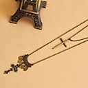 a long collier croix...