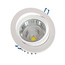 20w 1300LM LED COB 6000-6500K blanc froid conduit de lumiere spot de plafond  AC85-265V blanc ivoire 