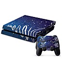 couverture autocollant protecteur autocollant de la console PS4 peau de controleur de la peau