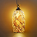 style cagnard pendentif en verre de mosae