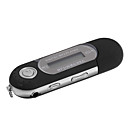 8gb lecteur mp3 portable avec fonction fm  usb 2.0 noir