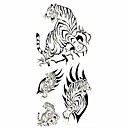 1pc tigre noir tatou...