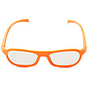 verre circulaire lumiere polarisee dorange 3d sans flash pour les enfants des lunettes 3D polarisees