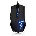 USB filaire optique 2400 dpi Q7 ajazz lumineux de souris de jeu