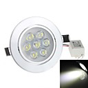 zweihnder 7w 650lm 6000-6500k 7xleds plafonnier de lumiere blanche  110-240V 