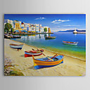 Peint la main peinture l huile Paysage marin 1211-LS0213