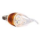 dimmable e14 3w 270lm 5500-6000K lumiere blanche naturelle conduit ampoule de bougie  220v