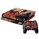 couverture autocollant protecteur autocollant de la console PS4 peau de controleur de la peau