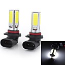 Marsing haute puissance 20w 6500k 9006 1500LM 4 LED COB blanc froid tete de voiture lumiere  antibrouillard 12 ~ 24V  2 pcs