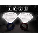 le usb de lumiere blanche conduit romantique cadeau danniversaire de style de bague en diamant