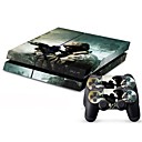 couverture autocollant protecteur autocollant de la console PS4 peau de controleur de la peau