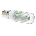 b22 6w 84x2835smd 500lm 6500k lumiere LED blanche ampoule couvercle de mae